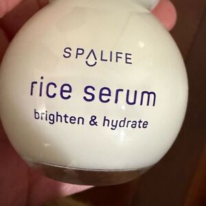 SpaLife Rice Serum - Brighten & Hydrate * New Sealed